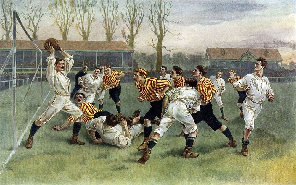 soccer around 1900